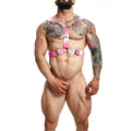 MOB - PINK CHAIN HARNESS DUNGEON ONE SIZE Y