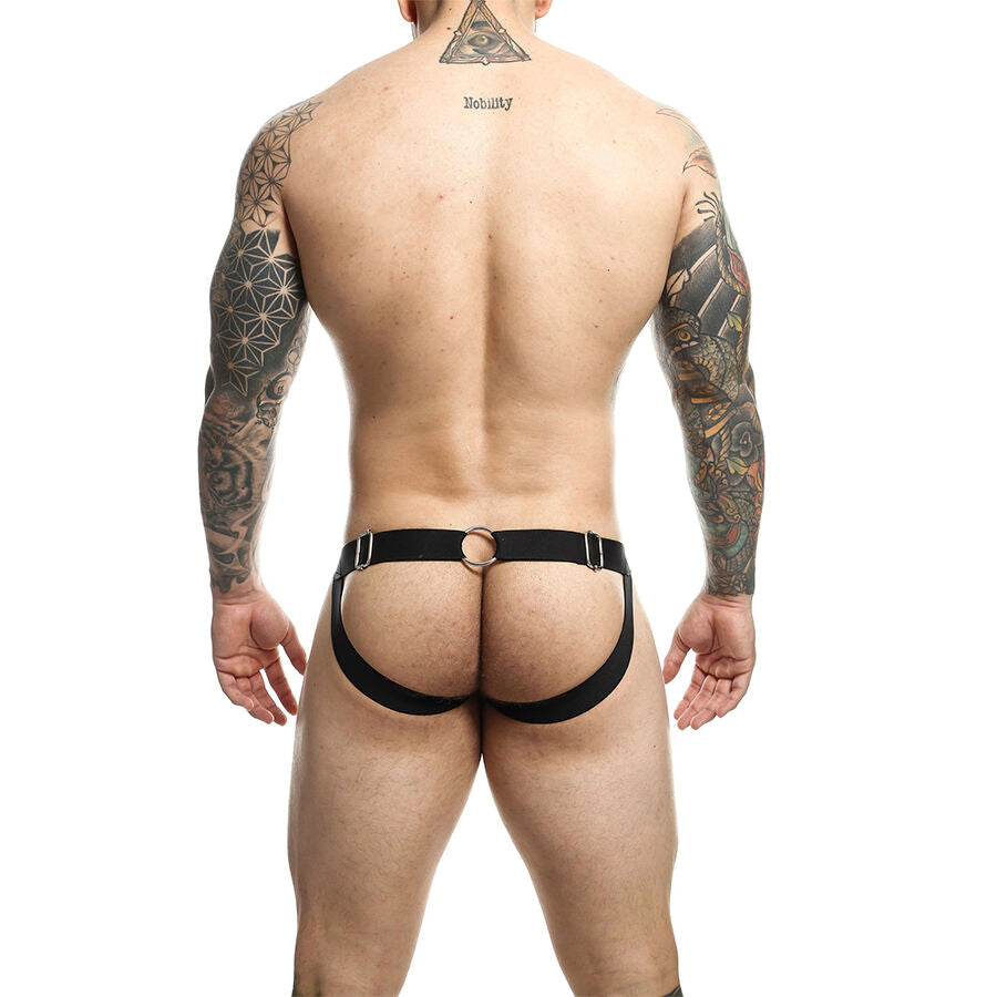 MOB - RED DUNGEON JOCKSTRAP WITH CHAINS ONE SIZE