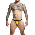 MOB - YELLOW DUNGEON JOCKSTRAP WITH CHAINS ONE SIZE