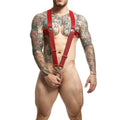 MOB - RED DUNGEON CROSS-BACK HARNESS ONE SIZE