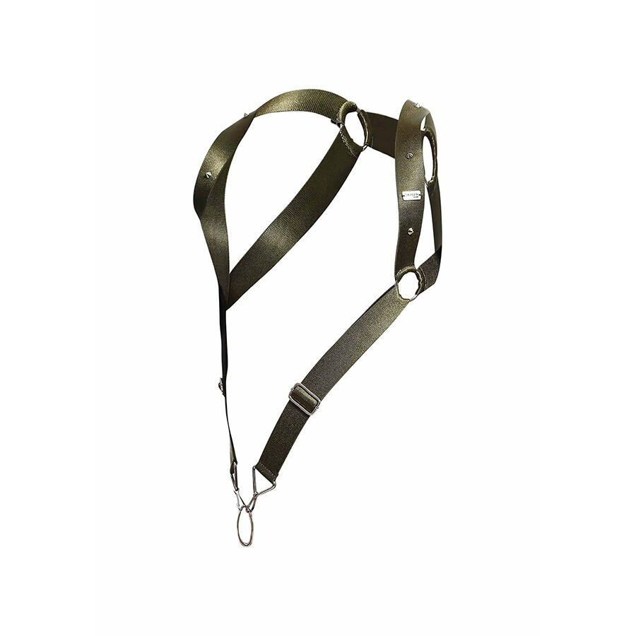 MOB - STRAIGHT BACK HARNESS GREEN DNGEON ONE SIZE