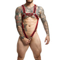 MOB - RED CROSS PENIS HARNESS DUNGEON ONE SIZE