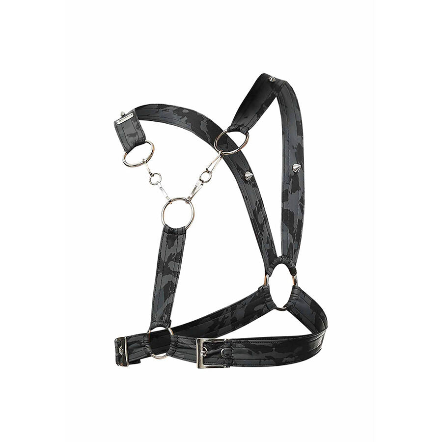 HARNESS MOB - SILVER DUNGEON WITH CHAINS ONE SIZE