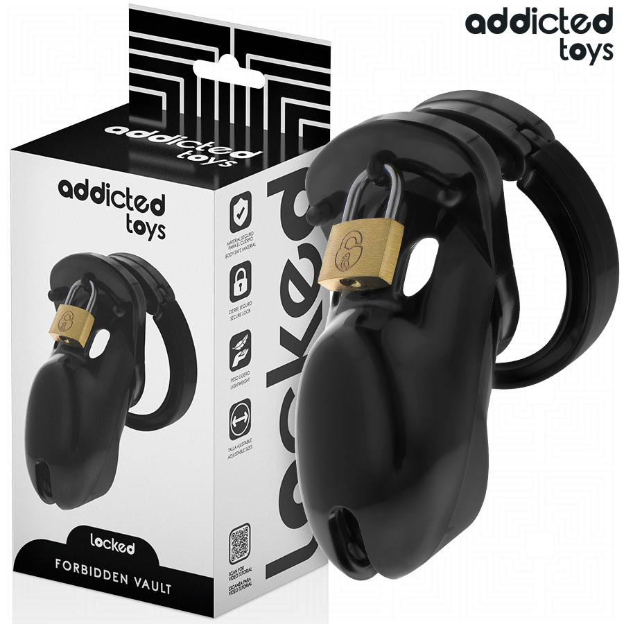 ADDICTED TOYS LOCKED - FORBIDDEN PENIS CAGE 10 CM
