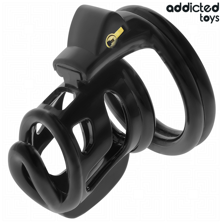 ADDICTED TOYS LOCKED - CAGE À PÉNIS GILDEN CAGE 8,5 CM