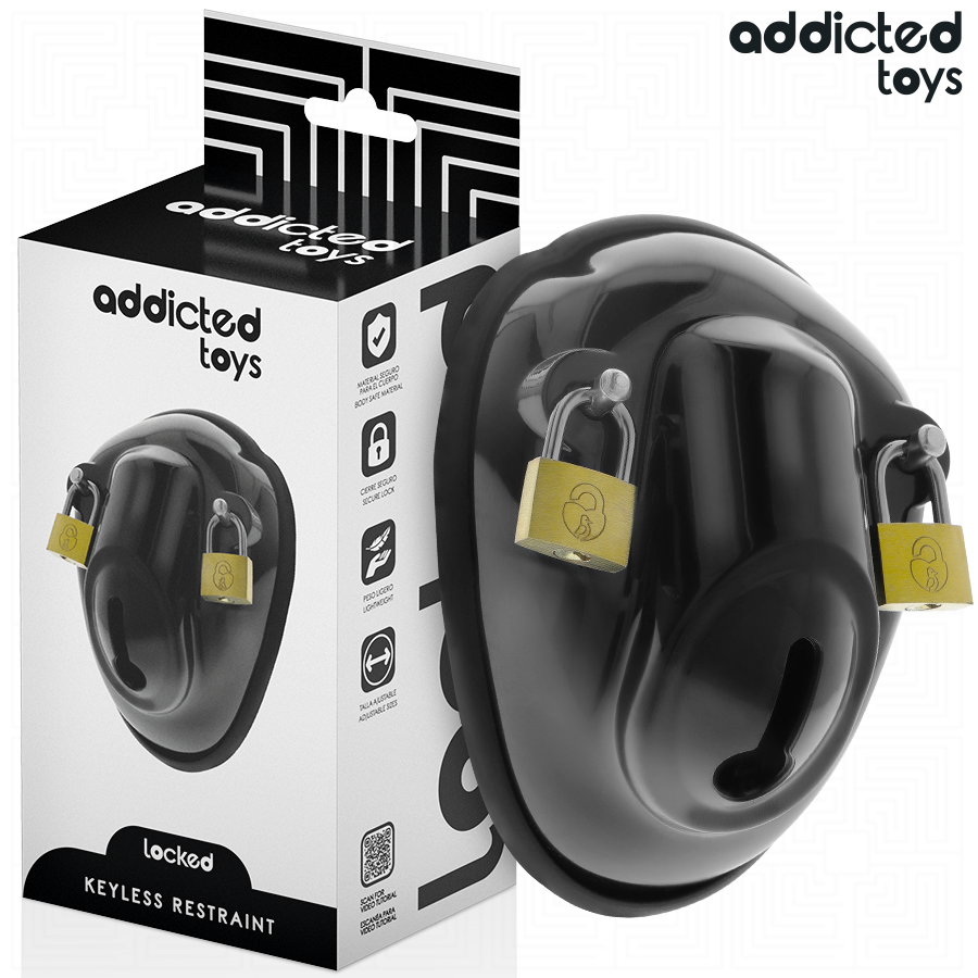 ADDICTED TOYS LOCKED - LOCKED PENIS NO KEY 11.5CM