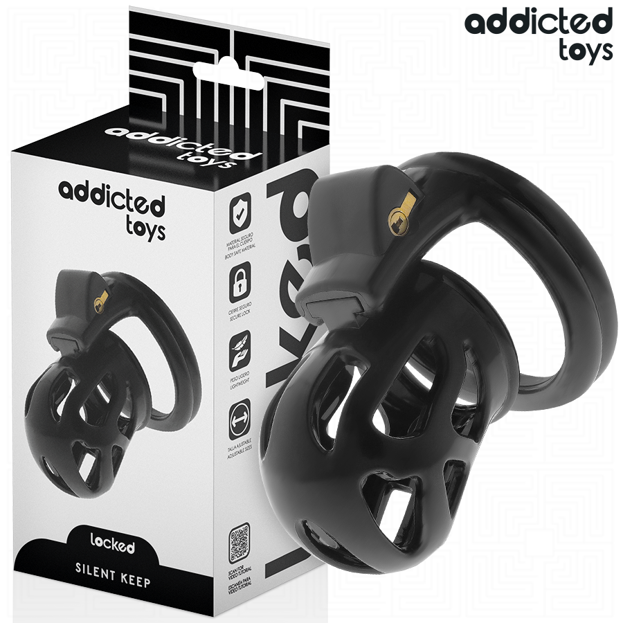 ADDICTED TOYS LOCKED - SILENT PENIS CAGE 7.5CM