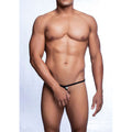 MOB - TEARDROP BLACK STRING THONG SIZE L/XL