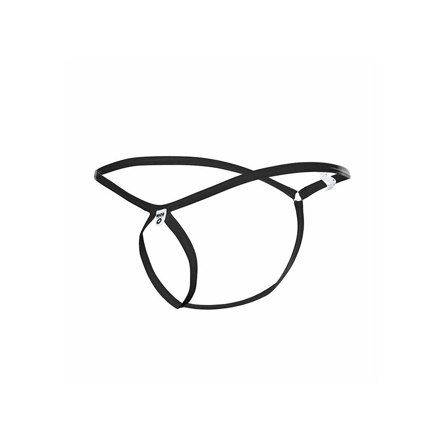 MOB - TEARDROP BLACK STRING THONG SIZE L/XL