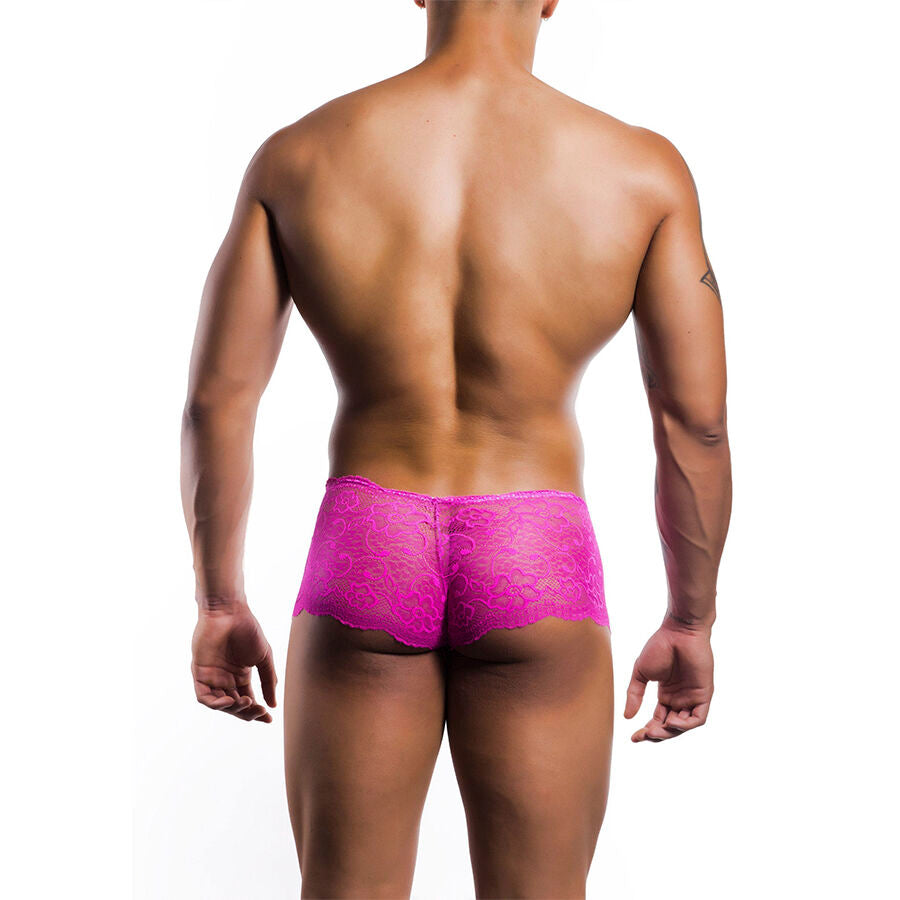 MOB - PINK LACE BOXER SHORTS SIZE L/XL