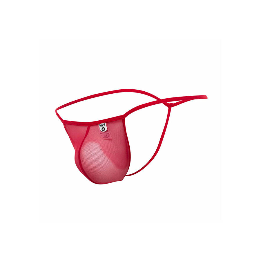 MOB - RED T-BACK THONG SIZE S/M