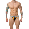 MOB - JOCK CLASSIQUE À RAYURES ORANGE TAILLE S