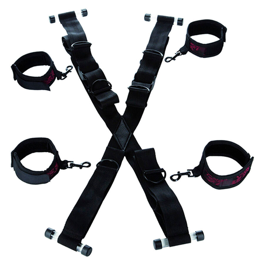 CALEXOTICS - SCANDAL CROSS DOOR CUFFS