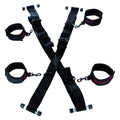 CALEXOTICS - SCANDAL CROSS DOOR CUFFS
