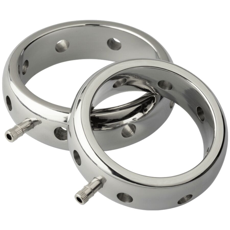 ELECTRASTIM - PRESTIGE METAL ELECTROMAGNETIC PENIS RING 38 MM