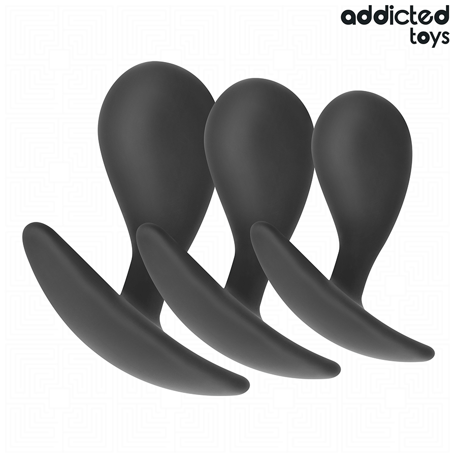 ADDICTED TOYS - SET OF 3 BUTT PLUG MODEL 3
