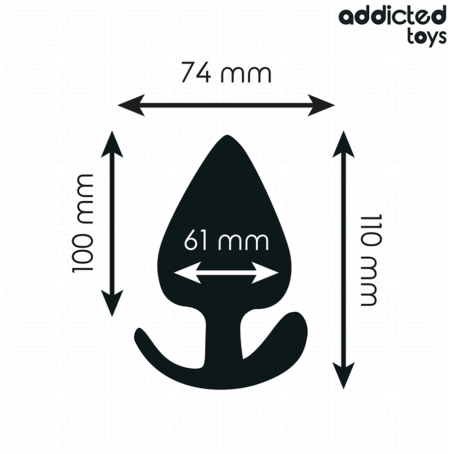 ADDICTED TOYS - XXL 11 CM ANAL PLUG