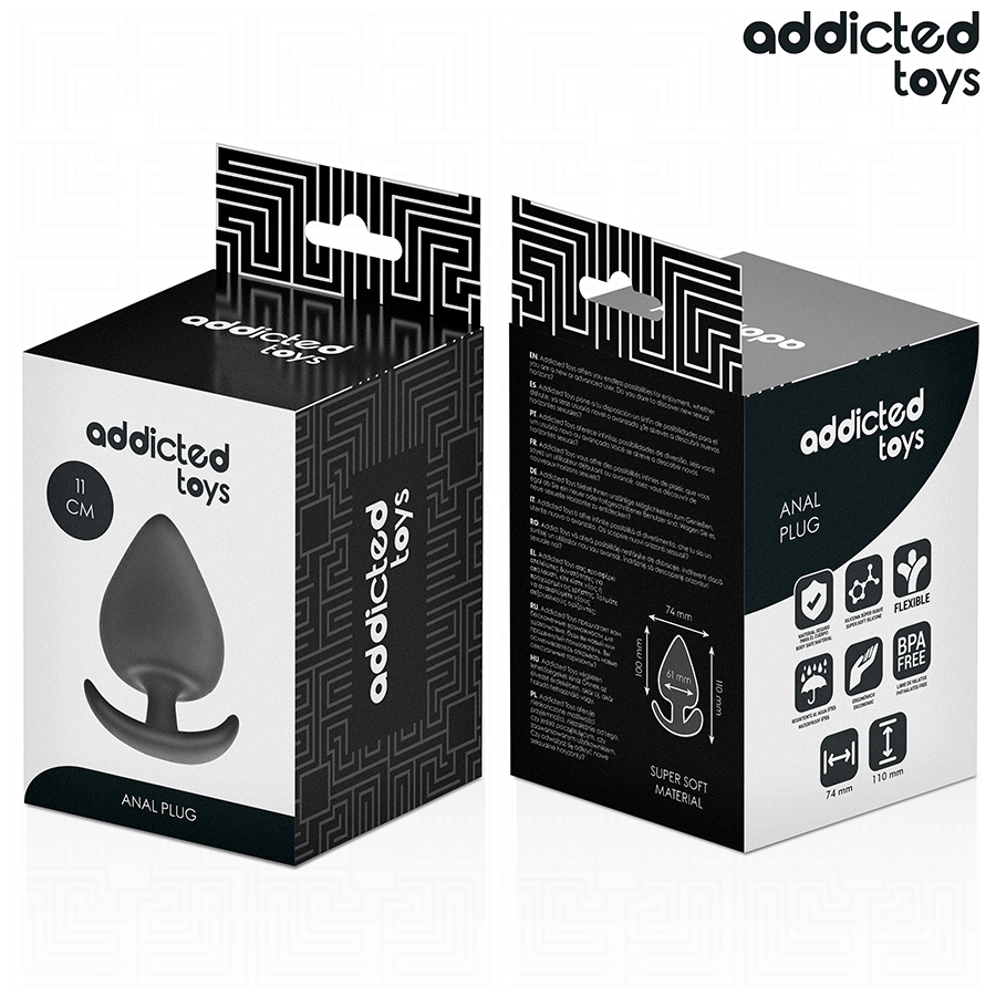 ADDICTED TOYS - XXL 11 CM ANAL PLUG