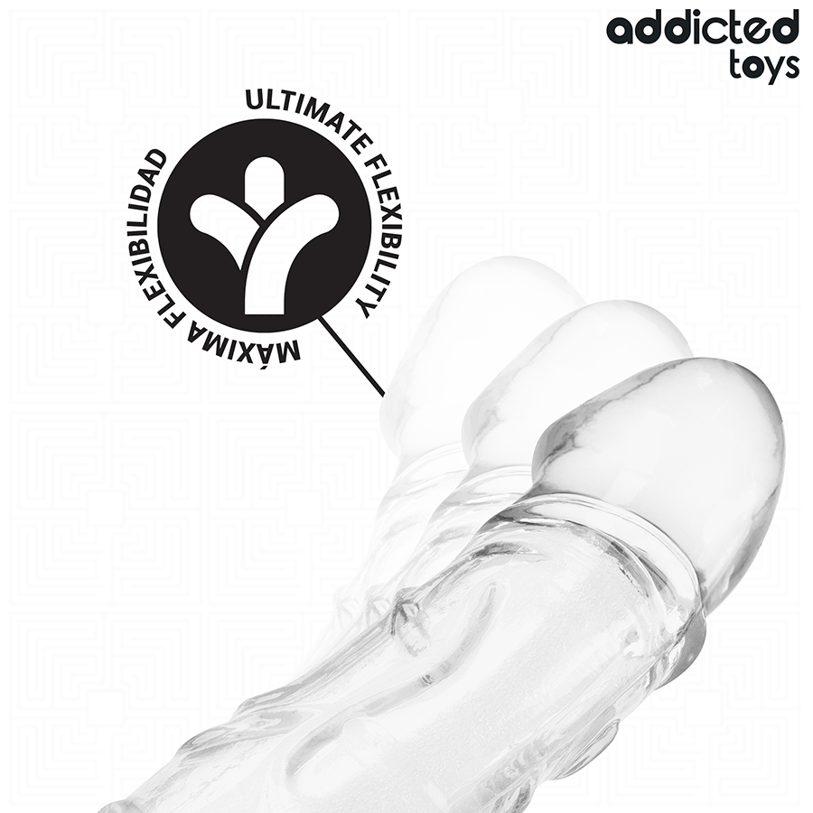 ADDICTED TOYS - CLEAR PENIS EXTENDER 27 CM