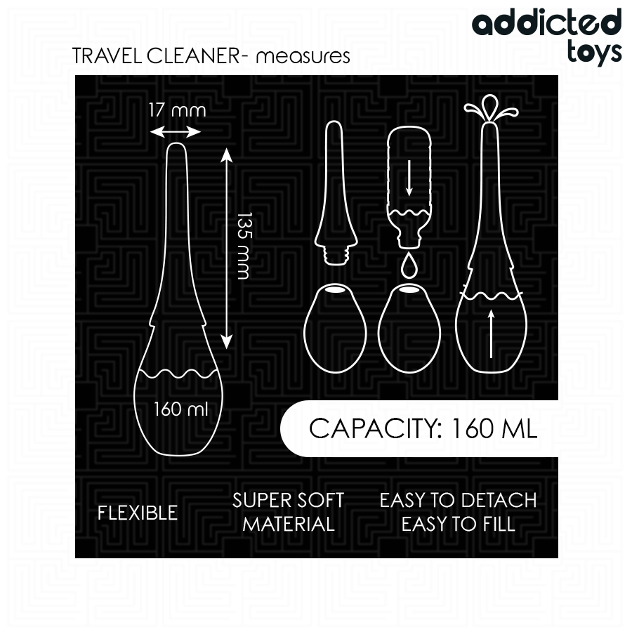 ADDICTED TOYS - MODEL 3 TRAVEL CLEANER