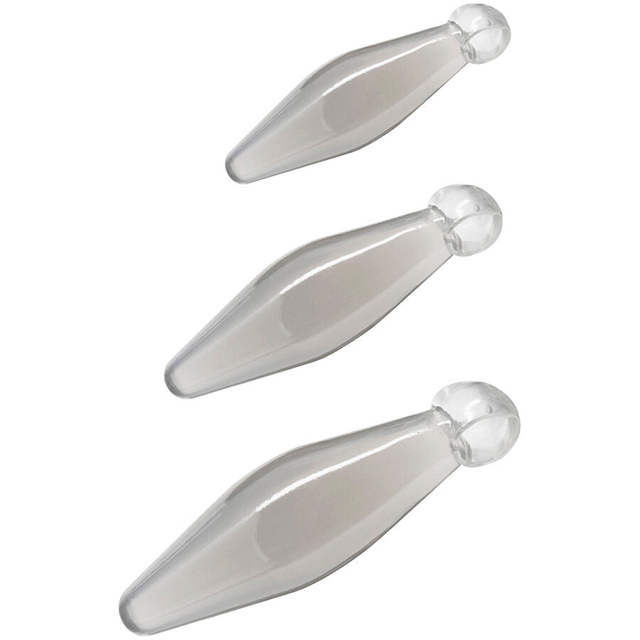 TOYJOY - ANAL FINGER RIMMER 3 PIECE SET CLEAR