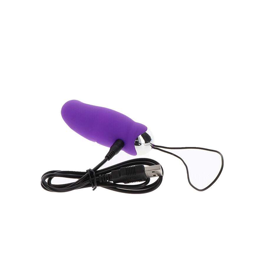 TOYJOY - HAPPINESS MY ORGASM EGGSPLODE VIBRATOR PURPLE REMOTE
