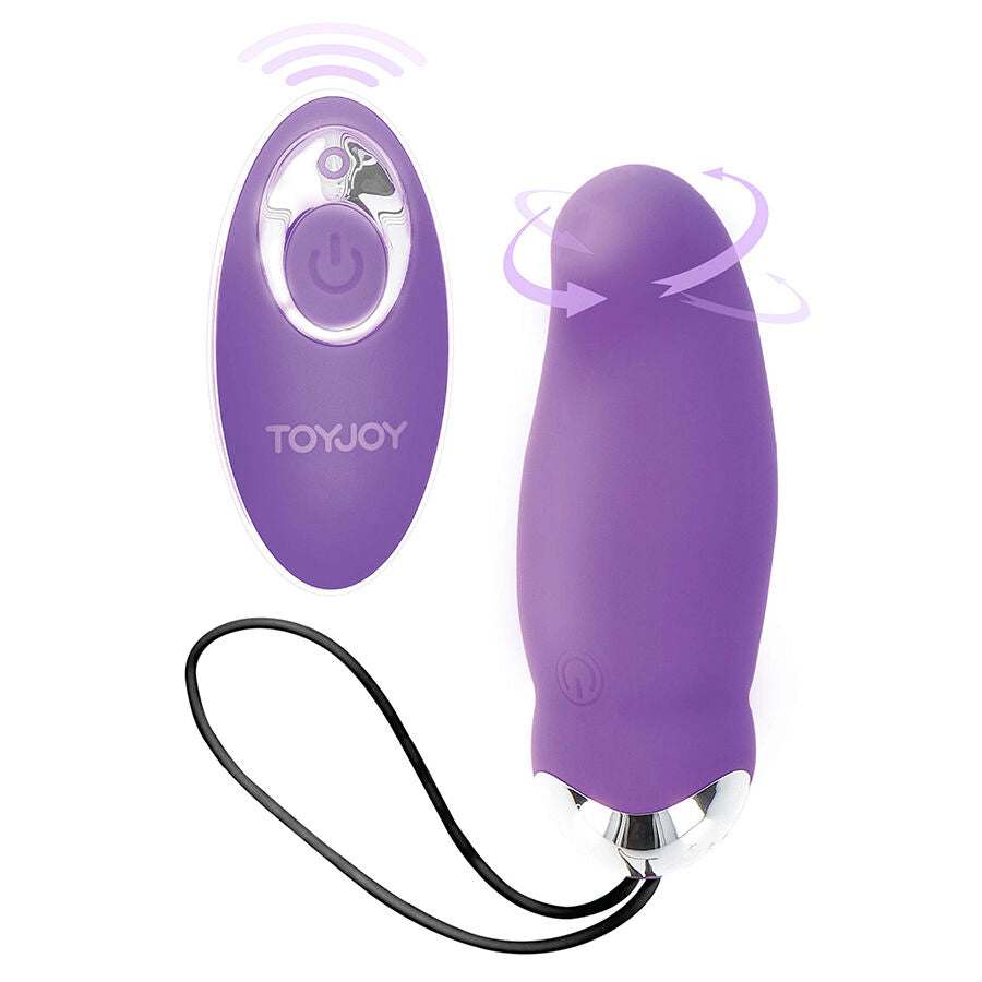 TOYJOY - HAPPINESS MY ORGASM EGGSPLODE VIBRATOR PURPLE REMOTE