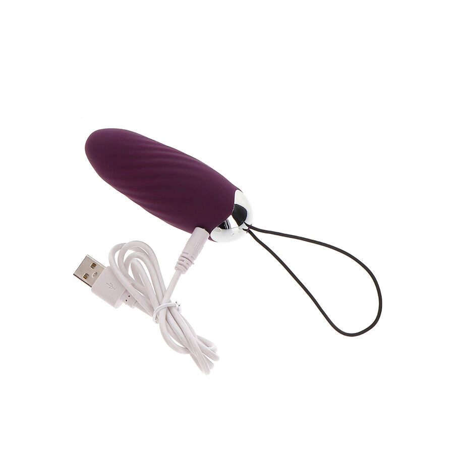 TOYJOY - HAPPINESS KNOCK KNOCK EGGSTAVAGANT REMOTE CONTROL VIBRATOR PURPLE