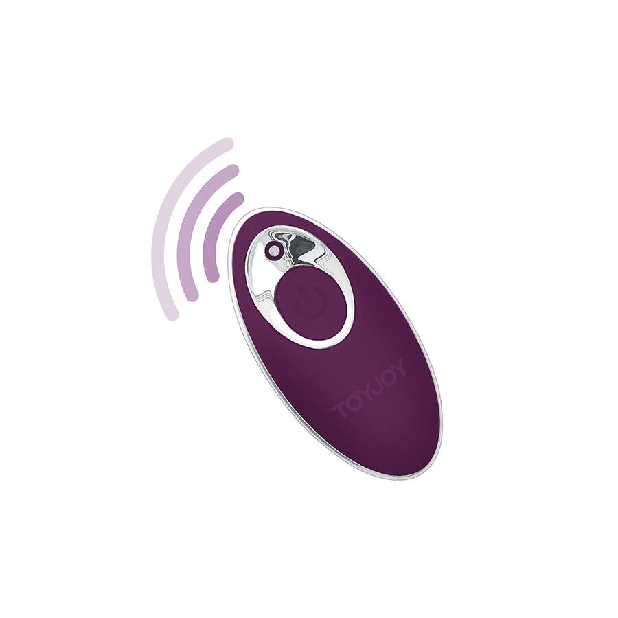 TOYJOY - HAPPINESS KNOCK KNOCK EGGSTAVAGANT REMOTE CONTROL VIBRATOR PURPLE