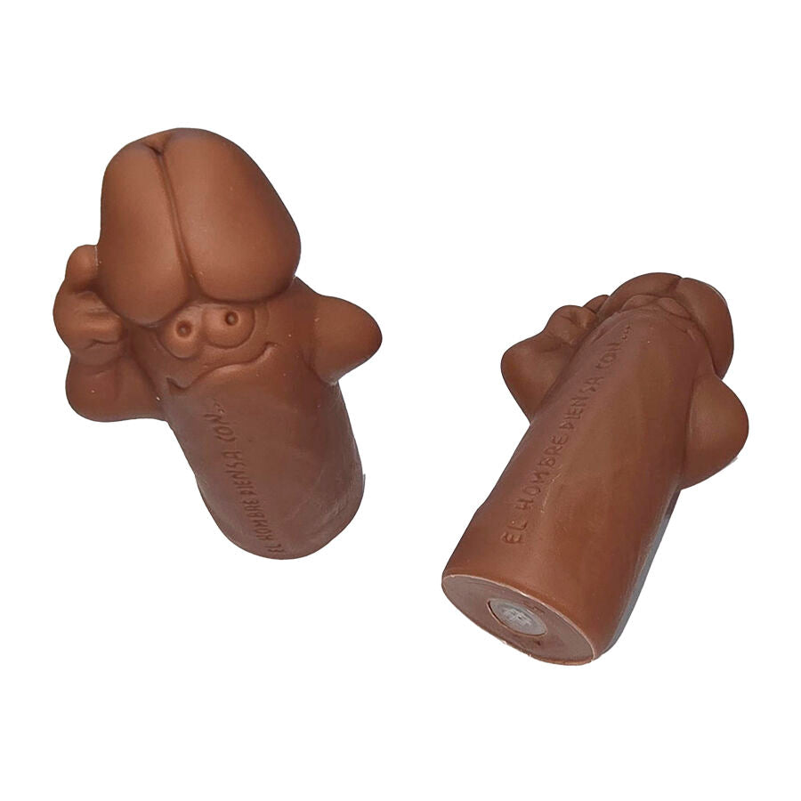 DEVILISHLY HOT - BROWN PENIS-SHAPED WHISTLE