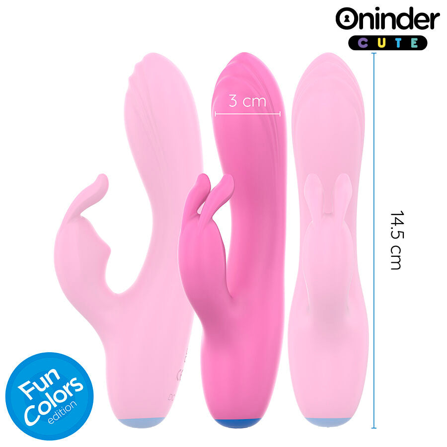 ONINDER CUTE - LOVE BUNNY G-SPOT CLITORIS VIBRATOR - FREE GLOBAL APP