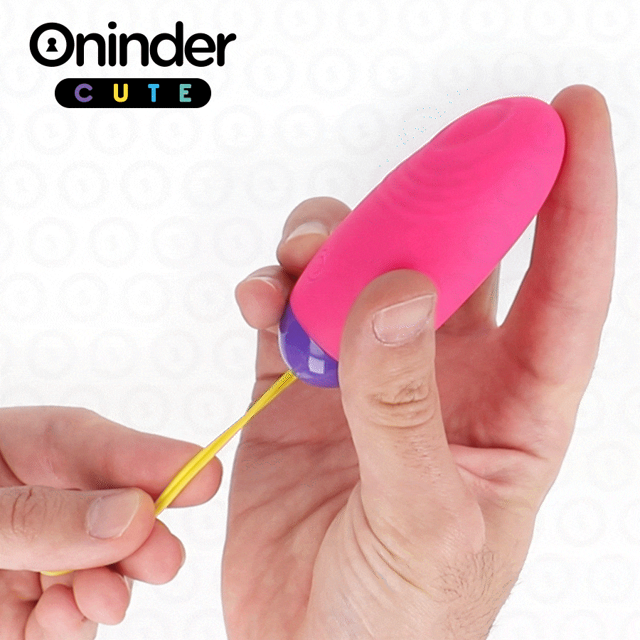 ONINDER CUTE - VIBRATING AND TAPPING SILICONE EGG - FREE GLOBAL APP
