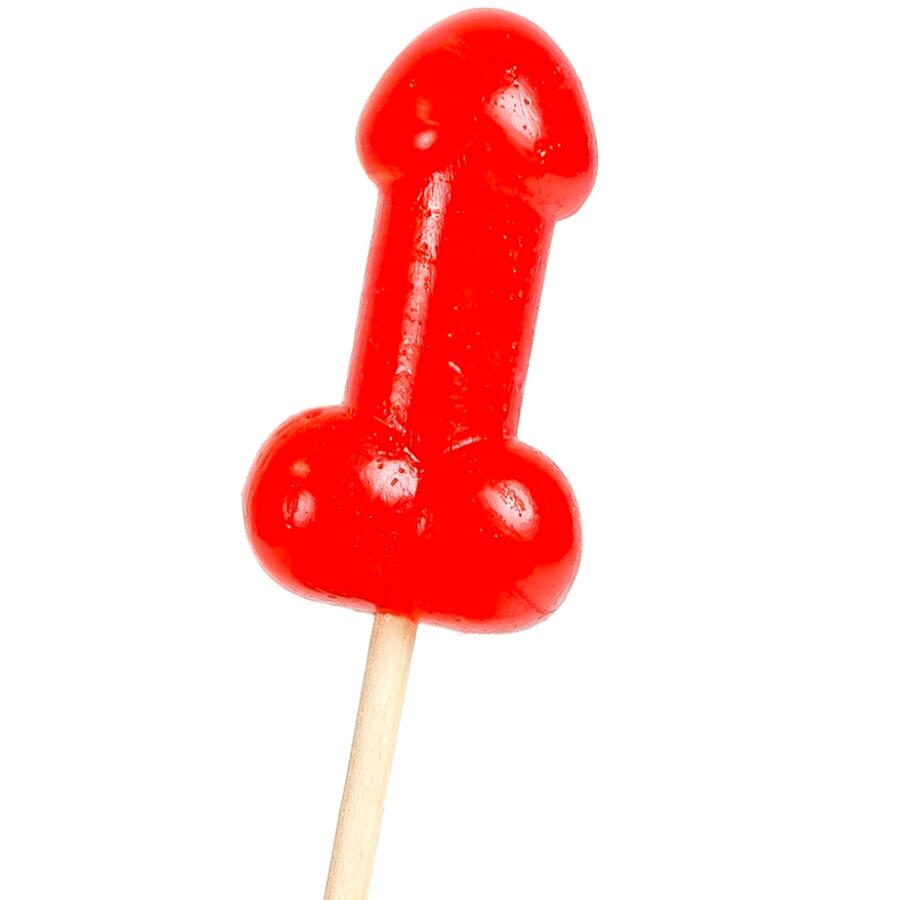 SECRETPLAY - CHERRY PENIS LOLLIPOP WITH SPICY WARMING EFFECT