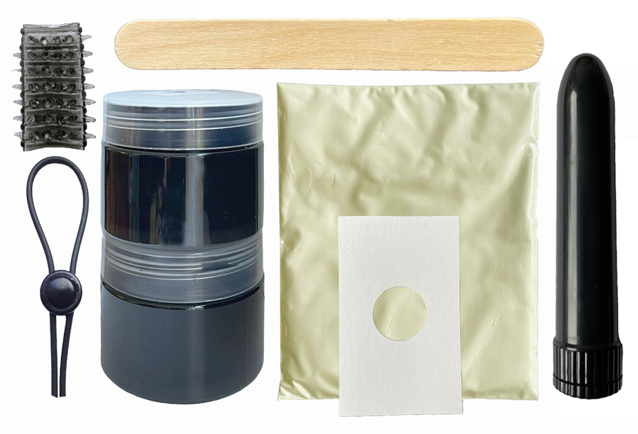 CLONEBOY - PENIS CLONING KIT WITH VIBRATION BLACK