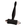 ROCKS-OFF - PETITE SENSATIONS TEAZER ANAL PLUG BLACK VIBRATOR