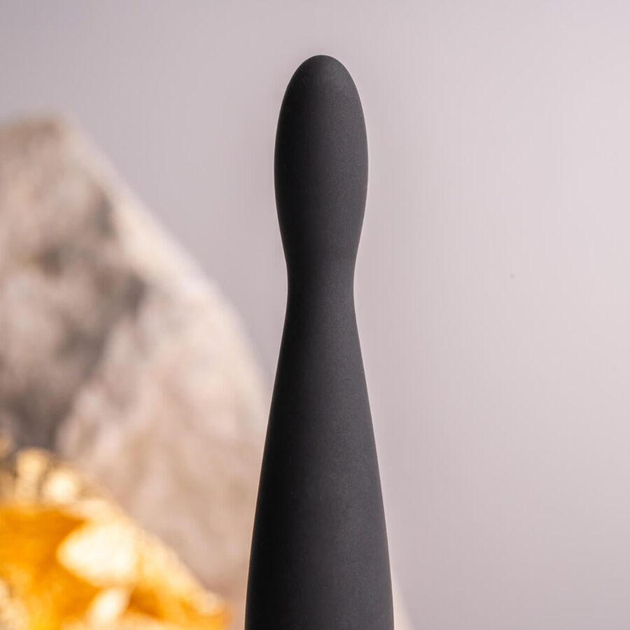 ROCKS-OFF - PETITE SENSATIONS TEAZER ANAL PLUG BLACK VIBRATOR