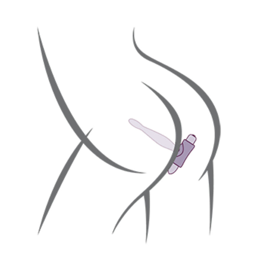 ROCKS-OFF - PETITE SENSATIONS TEAZER ANAL PLUG BLACK VIBRATOR