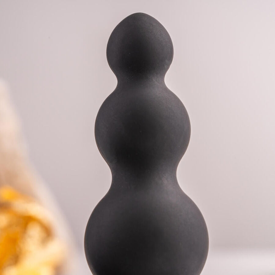 ROCKS-OFF - TINY SENSATIONS BUBBLES ANAL VIBRATOR BLACK