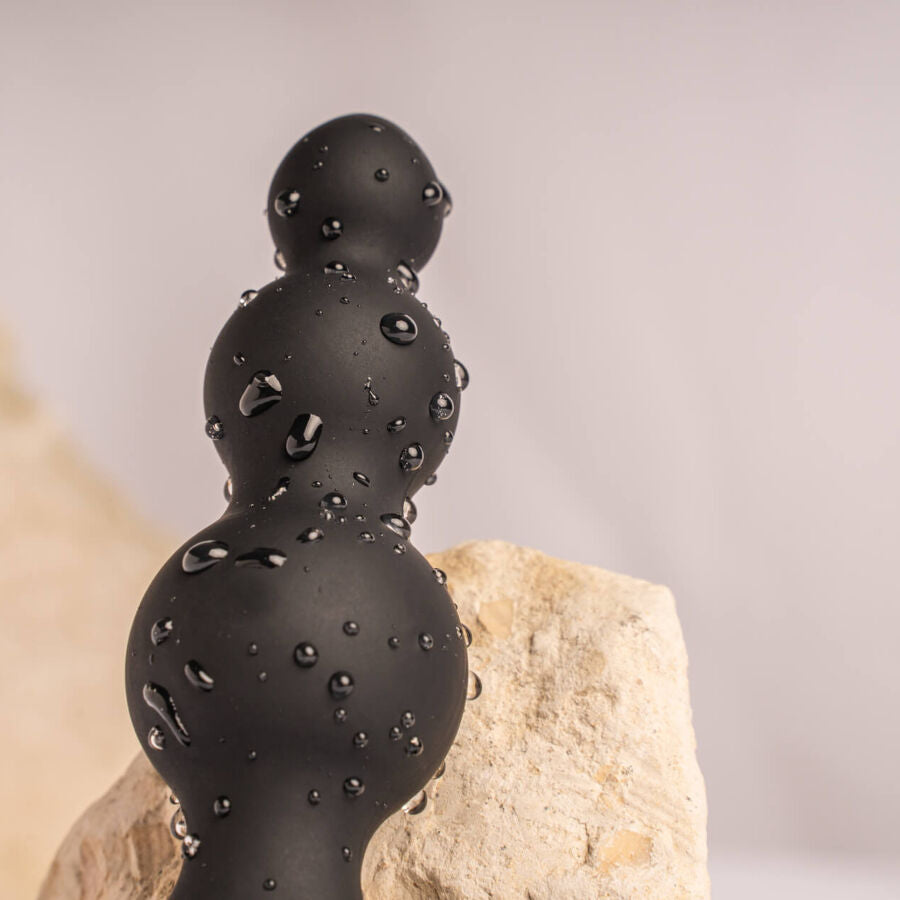 ROCKS-OFF - TINY SENSATIONS BUBBLES ANAL VIBRATOR BLACK