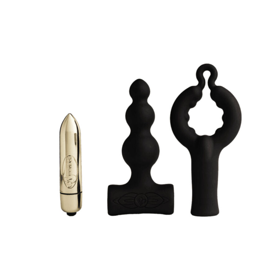 ROCKS-OFF - TINY SENSATIONS BUBBLES ANAL VIBRATOR BLACK