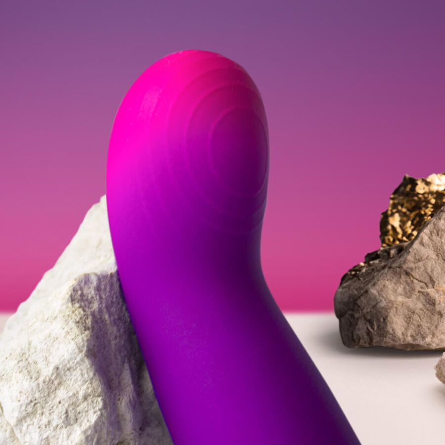 ROCKS-OFF - GLOW GIRL VIBE DISCREET PURPLE G-SPOT VIBRATOR