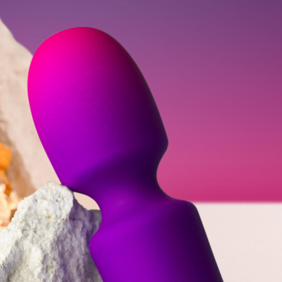 ROCKS-OFF - GLO-GIRL VIBRATOR WAND MINI PURPLE