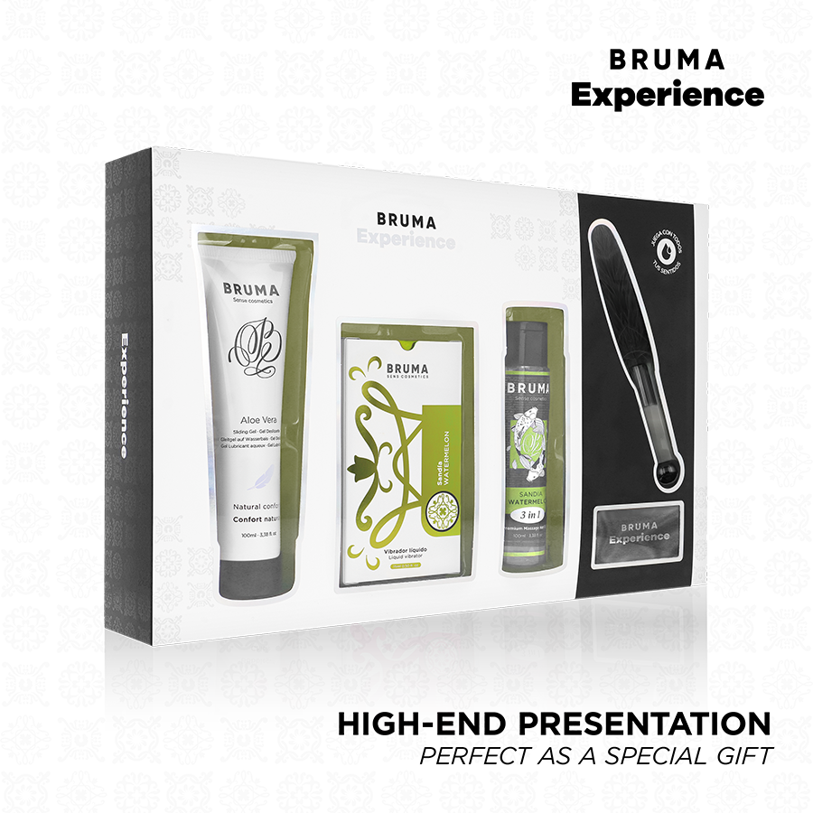BRUMA XPERIENCE - SWEET VIBRO-ORGASMIC WATERMELON TEMPTATION KIT