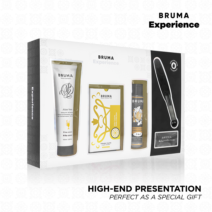 BRUMA XPERIENCE - SWEET TEMPTATION PINA COLADA VIBRO-ORGASMIC KIT