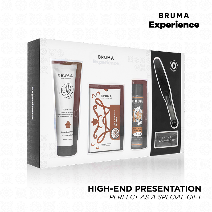 BRUMA XPERIENCE - SWEET TEMPTATION AMERICAN CAKE VIBRO-ORGASMIC KIT