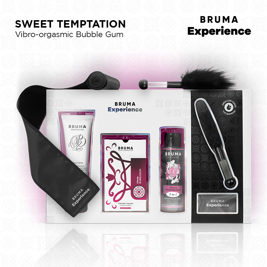BRUMA XPERIENCE - SWEET GUM VIBRO-ORGASMIC TEMPTATION KIT
