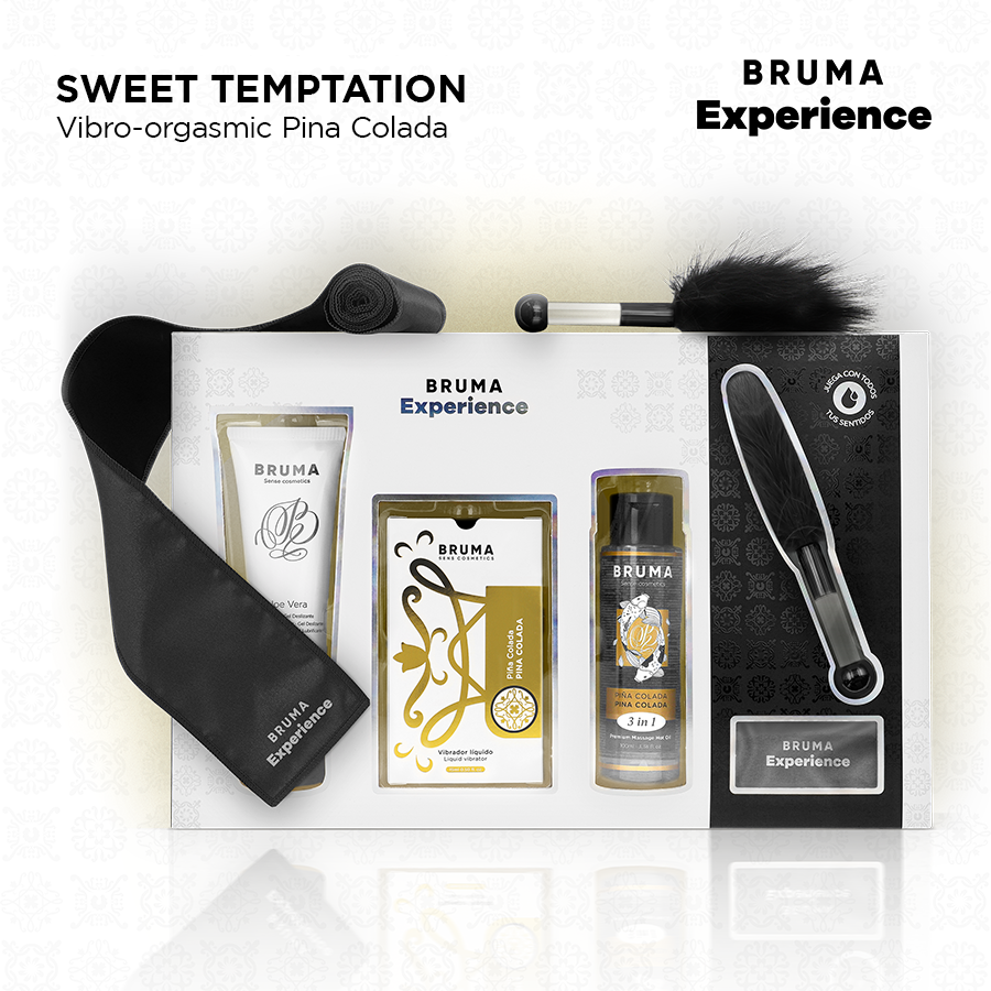 BRUMA XPERIENCE - SWEET TEMPTATION PINA COLADA VIBRO-ORGASMIC KIT