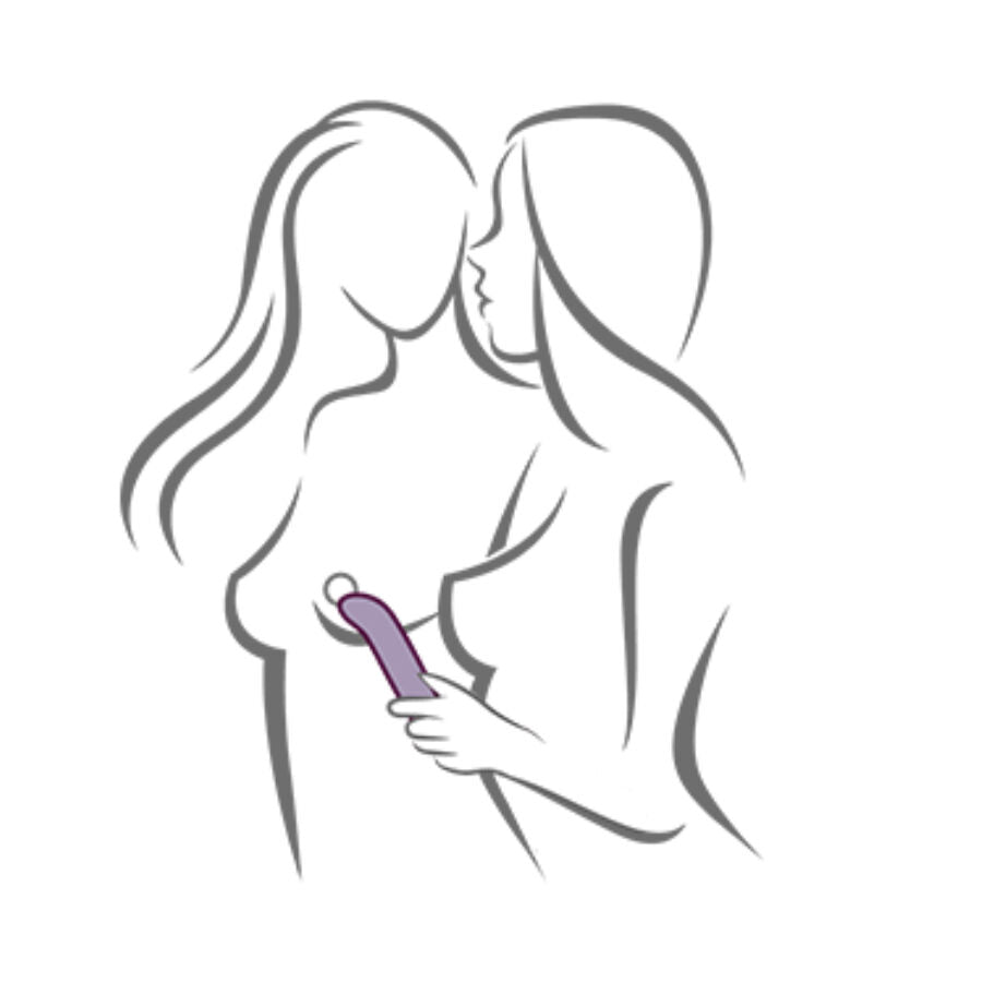 ROCKS-OFF - CHAIAMO G G-SPOT VIBRATOR PURPLE