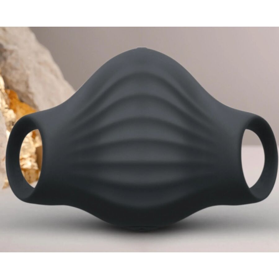 ROCKS-OFF - PALM NOIR FLEXIBLE VIBRATOR MASTURBATOR