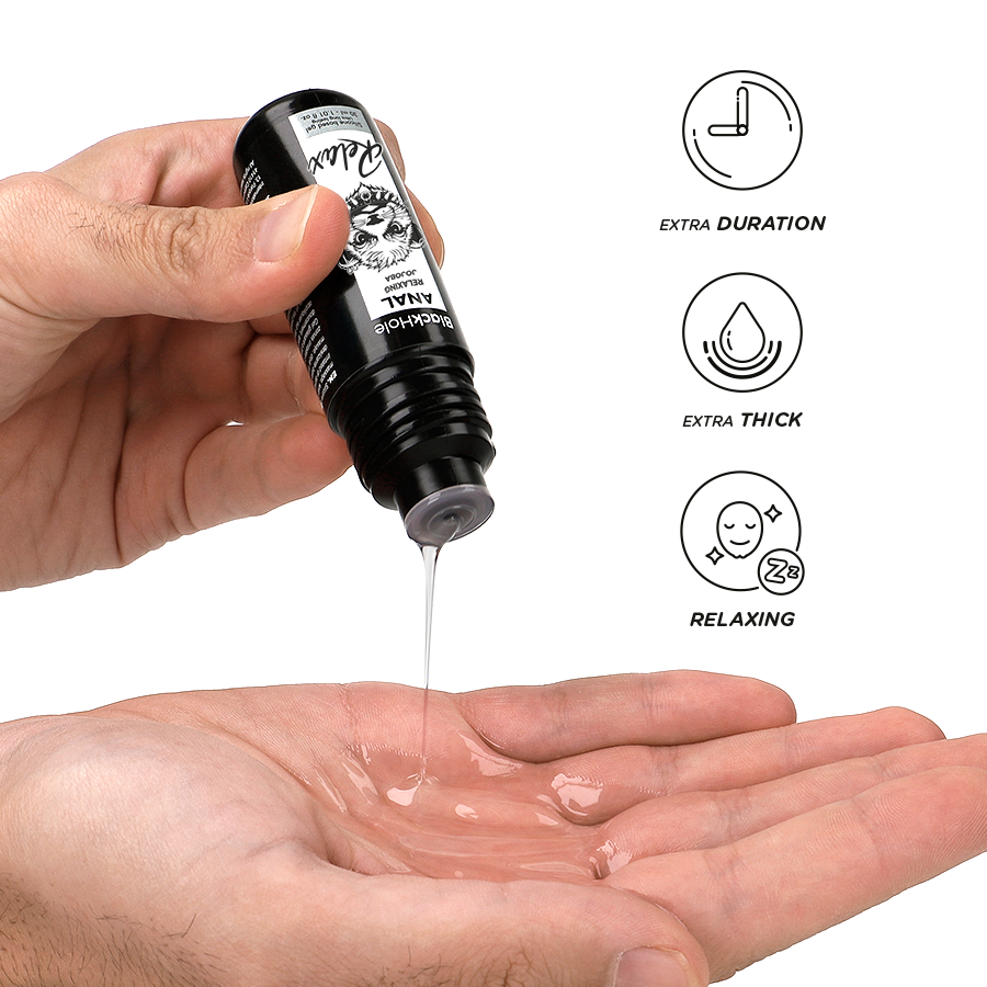 BLACK HOLE - RELAXING ANAL JOJOBA RELAX SILICONE BASE 30 ML